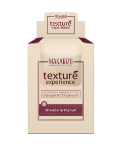 Makarizo Professional Texture Experience Creambath Strawberry Yoghurt Sachet 12x60 mL