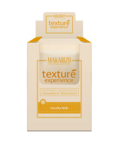 Makarizo Professional Texture Experience Deep Nourishing Creambath Treatment Vanilla Milk 6x60 mL