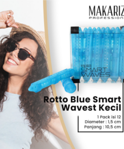 Makarizo Professional Rotto Blue Smart Waves - 12 PCS