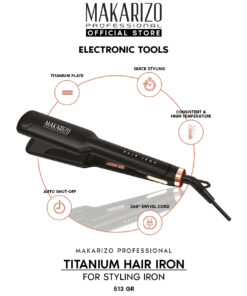 Makarizo Professional Hair Iron, Voltage: 100 - 240V